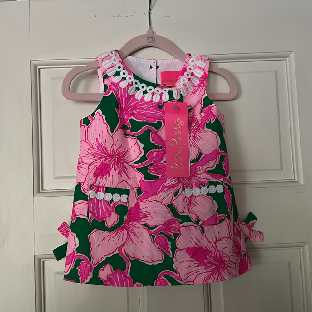 Lilly Pulitzer baby hibiscus dress size 6-12 mo - NWT
